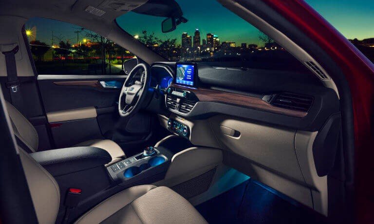 2021 Ford Escape interior front seats