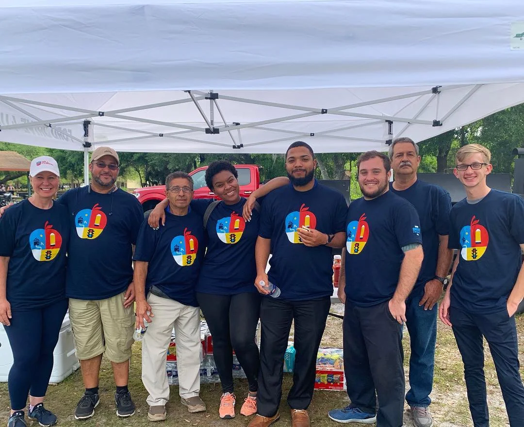 Team Currie at Cambridge Christian School event