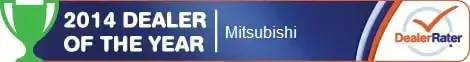 DealerRater Dealer of the Year 2013 - RC Hill Mitsubishi