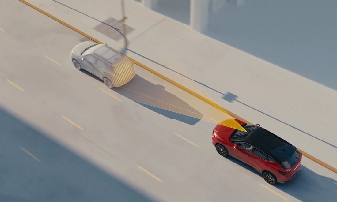 Some of the many safety features found in the 2026 Chevrolet Trailblazer.