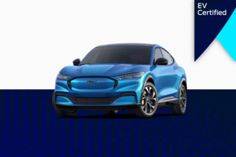 Blue vehicle - EV Certified