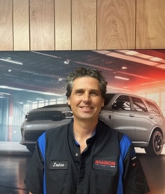 Master Technician Joshua Folin in Service at Marion Chrysler Dodge Jeep Ram