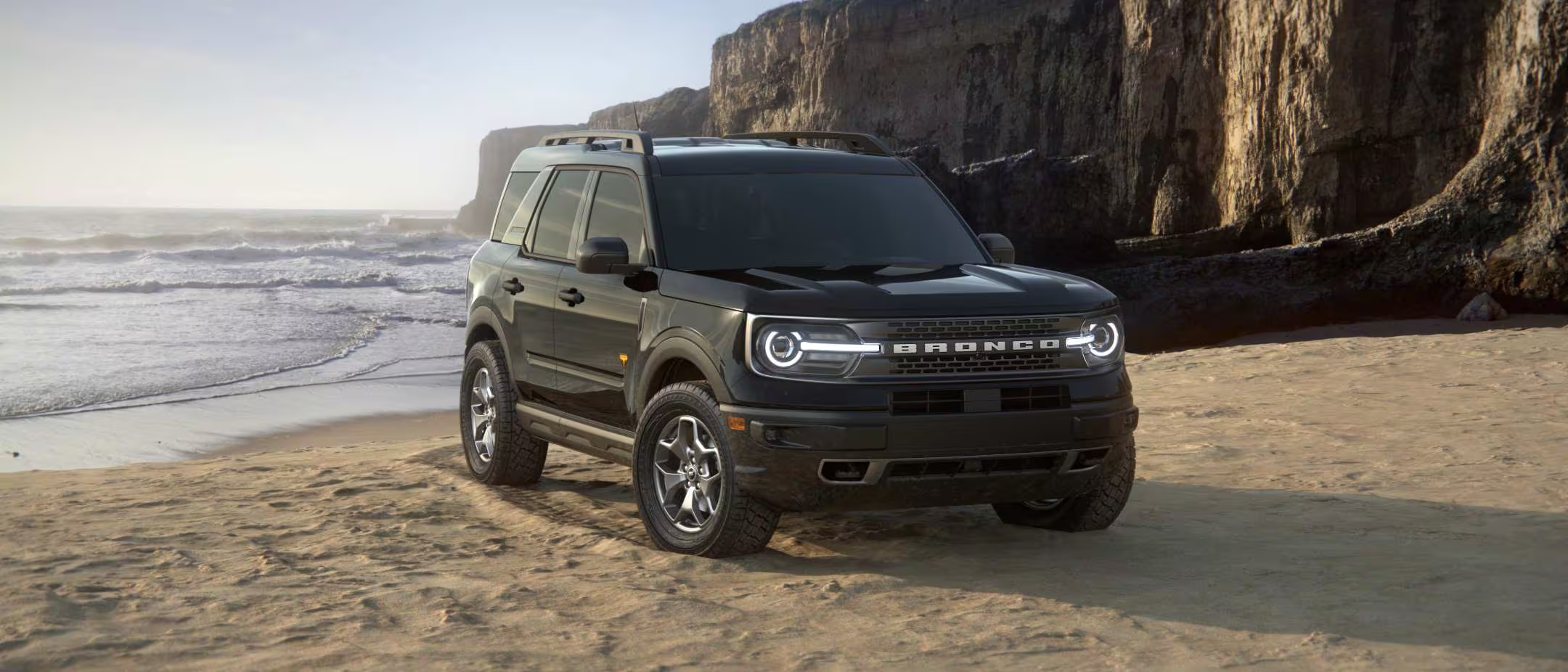Bronco Sport Big Bend on the beach
