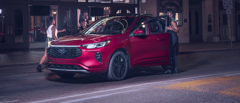 red 2025 Ford Escape Hybrid