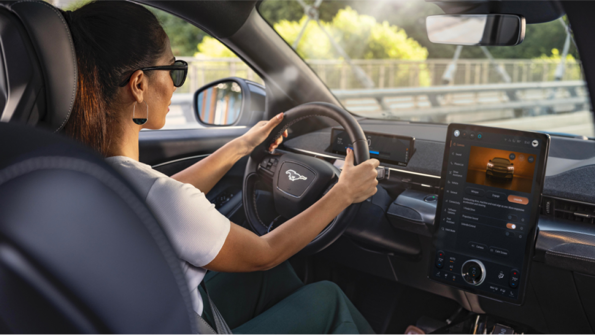 Mustang Mach E interior