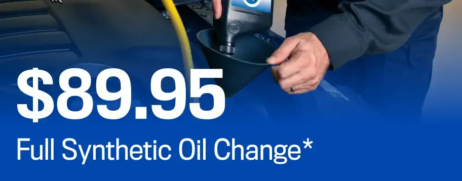Coupon for Full Synthetic Oil Change 