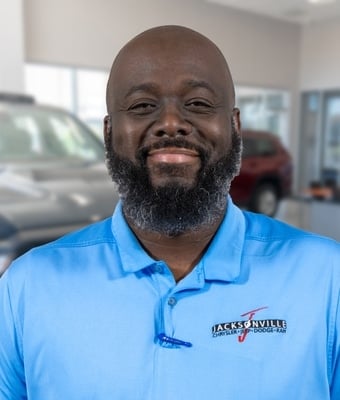 Finance Manager Roger Harewood in Finance at Jacksonville CJDR Westside