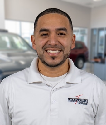 Finance Manager Jeff Villatoro in Finance at Jacksonville CJDR Westside