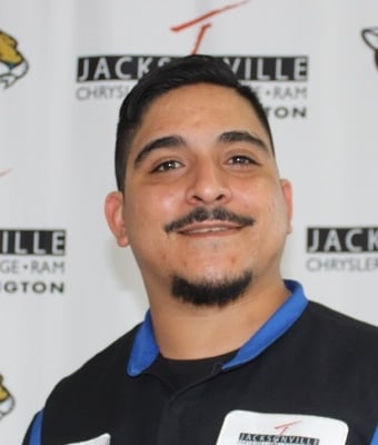 Certified Technician Hamza Alqanas in Service at Jacksonville CJDR Arlington