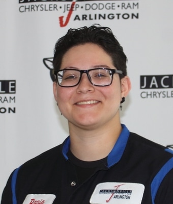 Certified Technician Dania Ronquillo in Service at Jacksonville CJDR Arlington