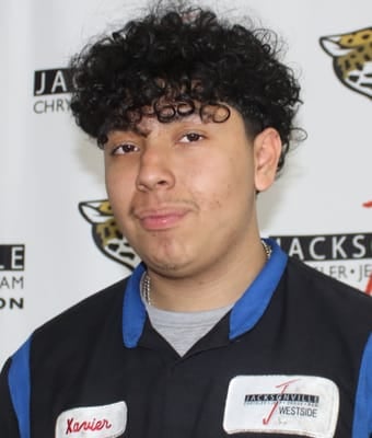 Service Techinician Xavier Mejia in Service at Jacksonville CJDR Arlington