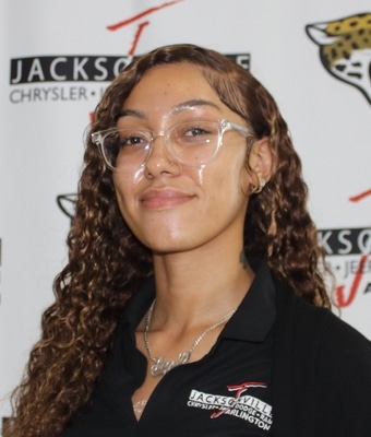 Service BDC Angel White in Service at Jacksonville CJDR Arlington