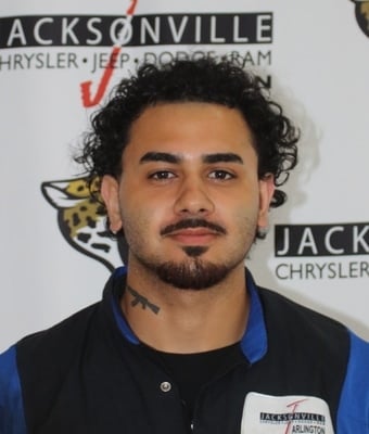 Service Techinician Rahin Noorzai in Service at Jacksonville CJDR Arlington