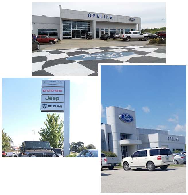 Top Ford and CDJR Dealer in Opelika AL Opelika Ford Chrysler Dodge