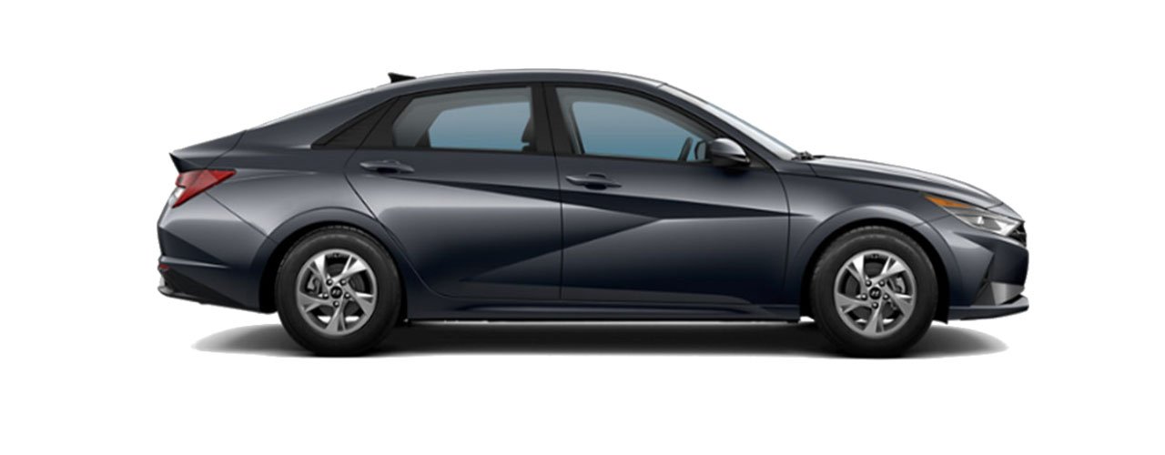 Blue 2024 Elantra on sale at Stivers Hyundai in Columbia, SC.