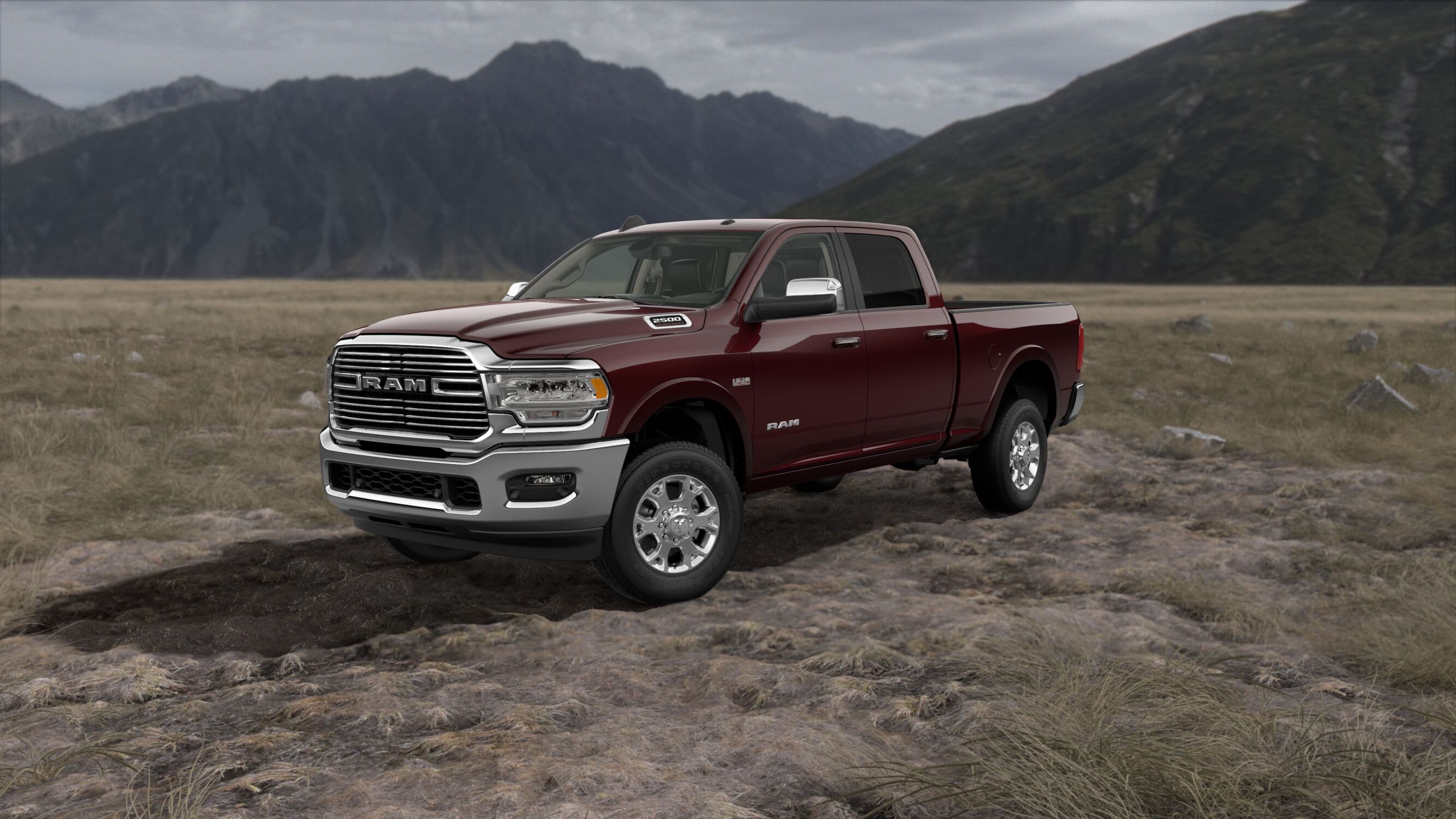 2019 Ram 2500 Delmonico Red Pearl-Coat