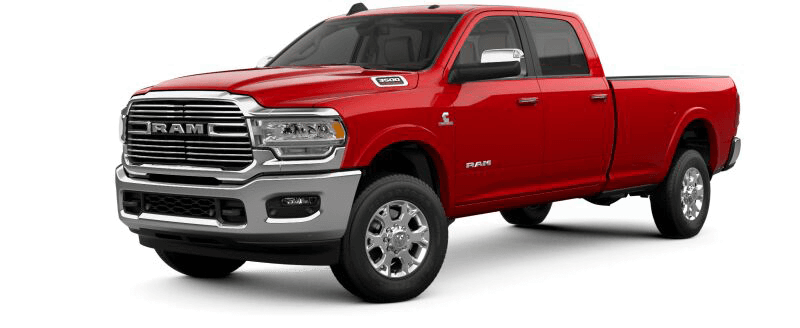 2019 Ram 3500 Flame Red Clear-Coat