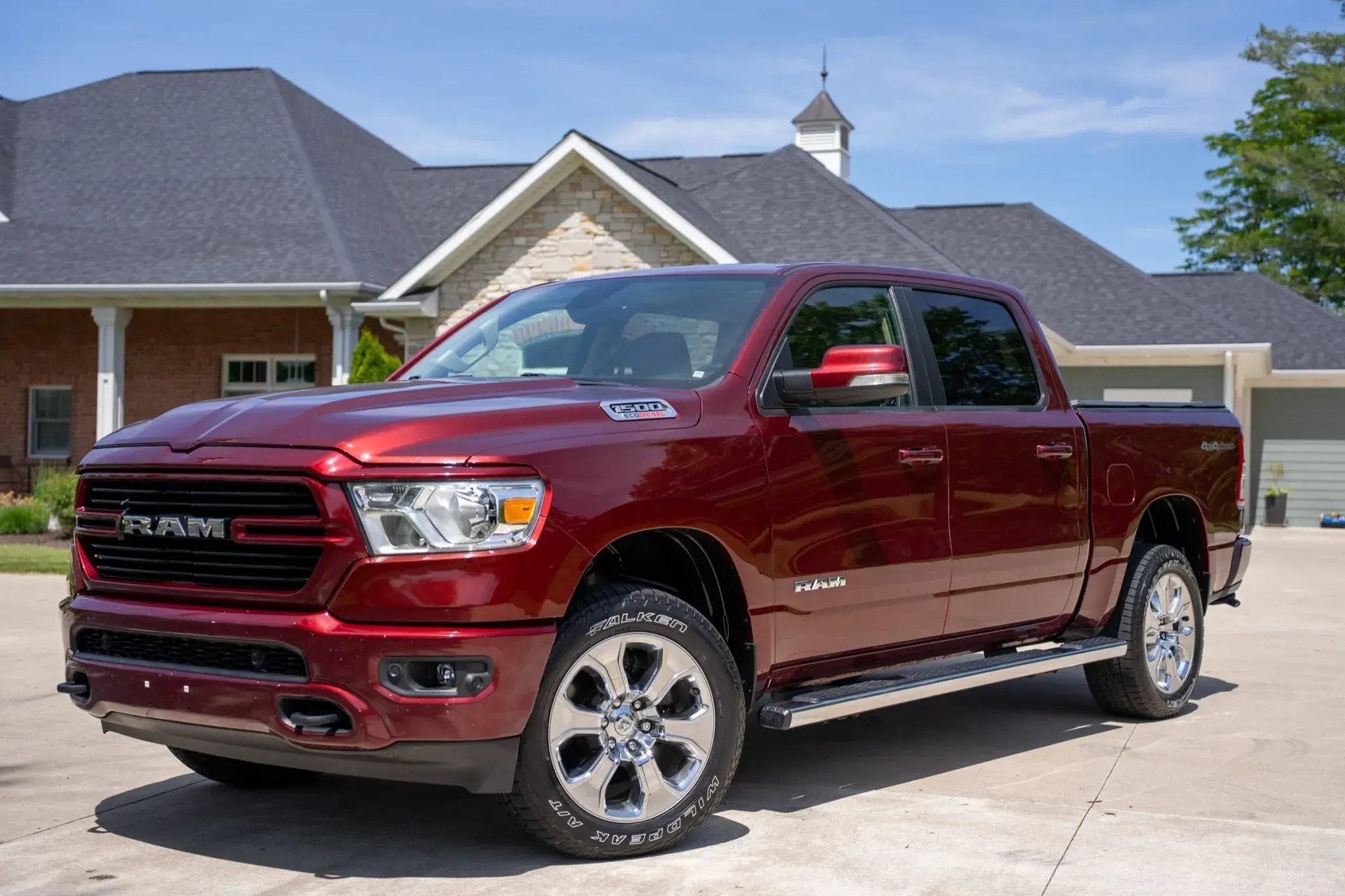 2019 Ram 1500 Delmonico Red Pearl-Coat