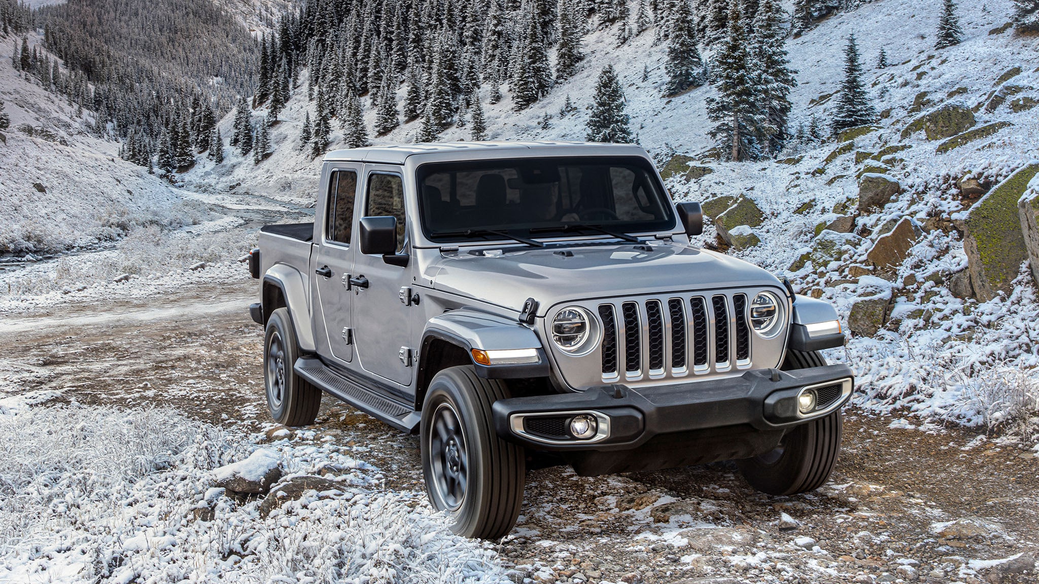 2020 Jeep Gladiator North Edition exterior overhead shot of Hard Top roof