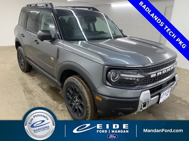 Lease this 2025, Gray, Ford, Bronco Sport, Badlands