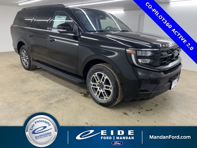 Lease this 2025, Black, Ford, Expedition Max, Active