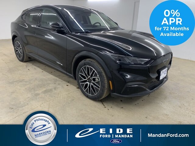 Lease this 2025, Black, Ford, Mustang Mach-E, Premium