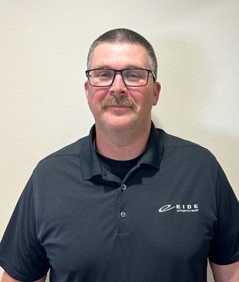 Service Manager Colin Fredrick in Service at Eide Kia Mandan