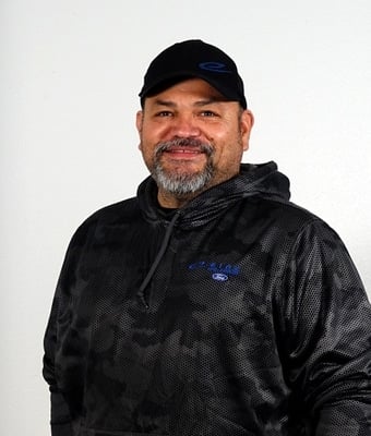 Detail Technician Rodney Cabezas in Service at Eide Kia Mandan