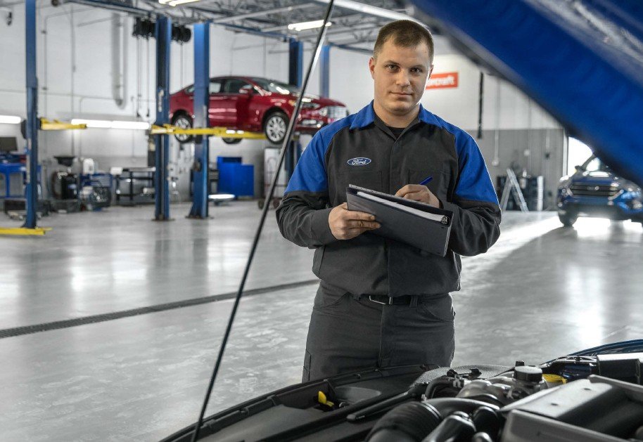 Veterans Ford oil change