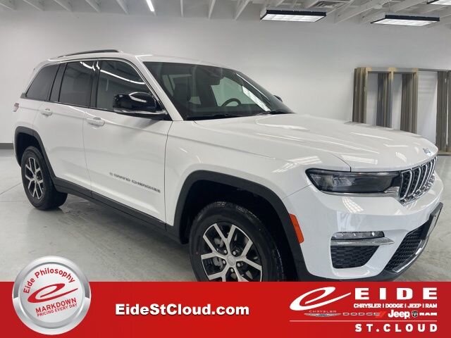 Lease this 2025, White, Jeep, Grand Cherokee, Limited
