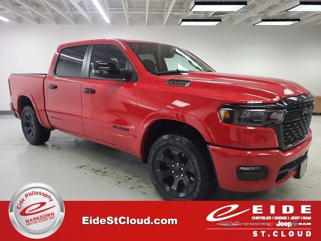 Lease this 2025, Red, Ram, 1500, Big Horn Night Edition
