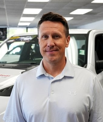 New Car Manager Erik Forsberg in Sales at Eide Chrysler St. Cloud