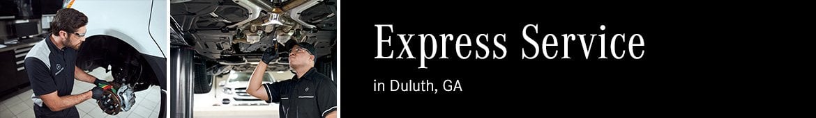 Mercedes-Benz of Atlanta Northeast espress service banner