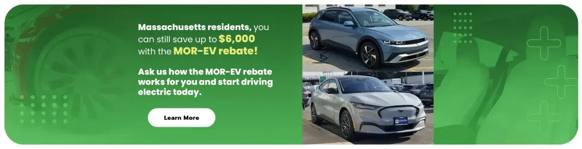 Save up to $6,000 with the MOR-EV rebate at Eco Auto