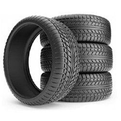 Set of 4 new tires