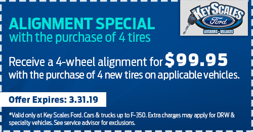 Service Coupons Keyscales Ford My Local Florida Dealer Alignment Special With Purchase Of 4 Tires