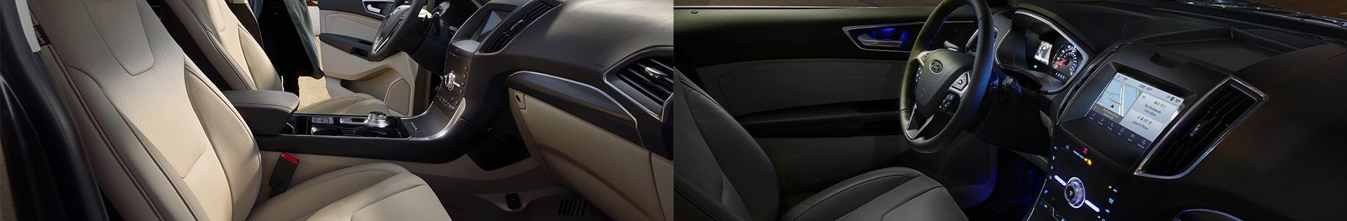 2020 Ford Edge interior