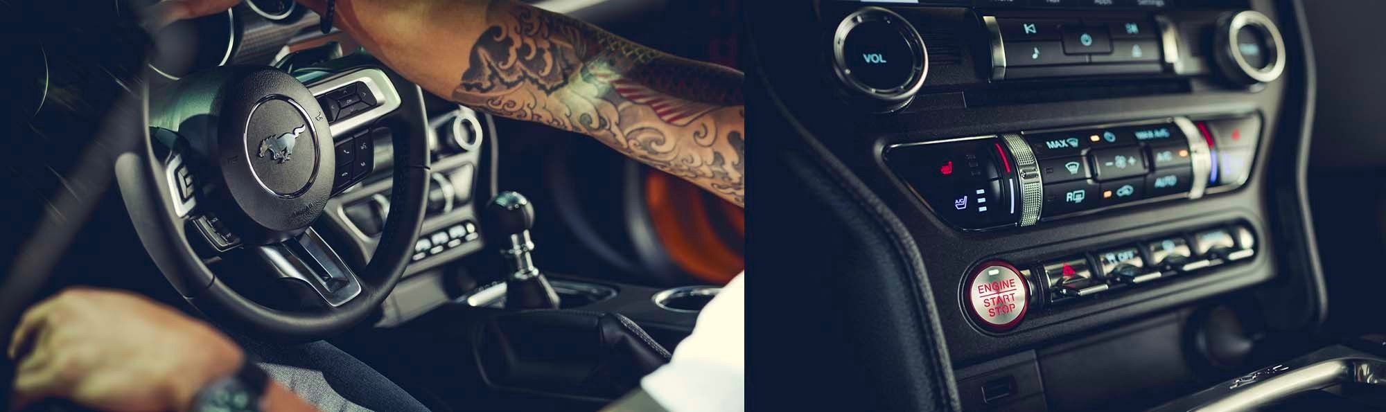 2020 Ford Mustang interior