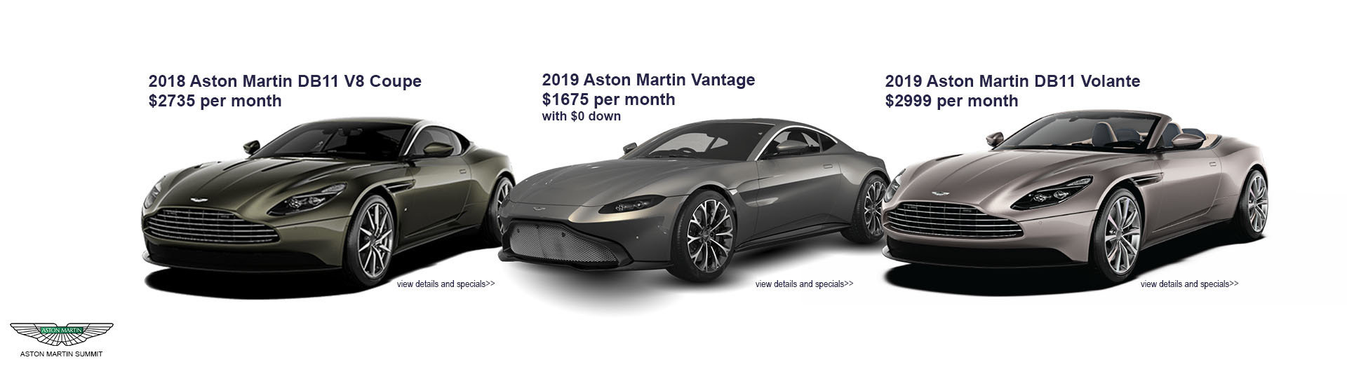 aston martin dealer summit