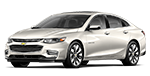 New white Chevy Malibu for sale at Cable Dahmer of Kansas City.
