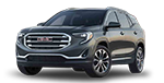 New silver GMC Terrain for sale here at Cable Dahmer Buick GMC in Kansas City, MO.