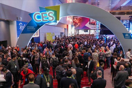 CES 2019 showroom floor.