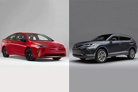 Some of the many Toyota's to earn Autotrader's top honors for 2021.