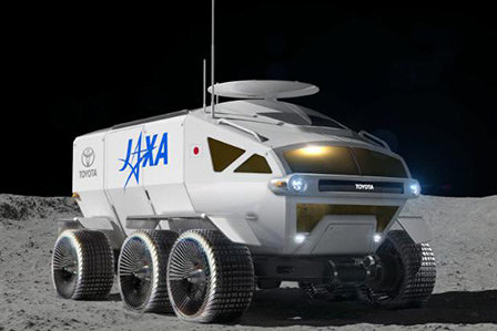 Example model of potential toyota JAXA lunar craft.