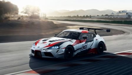 Image of new Toyota Supra concept supercar.