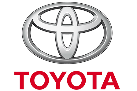 Toyota brand logo.