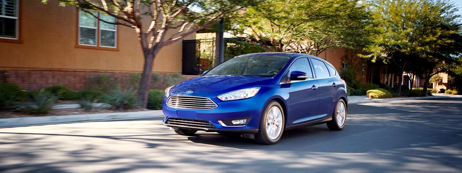 blue ford focus
