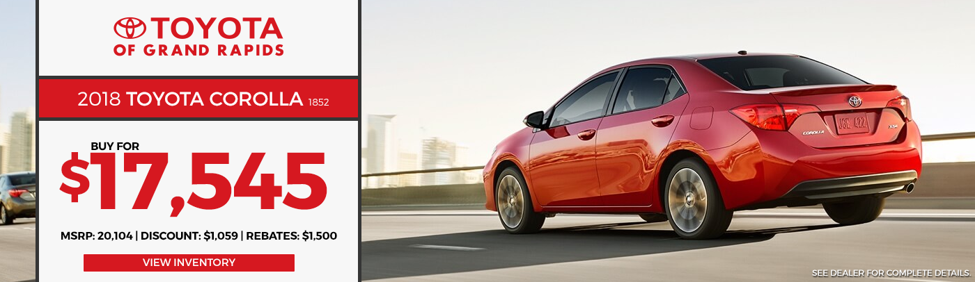 Your Toyota Dealer in Grand Rapids | New & Used Cars For Sale