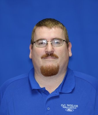 Service Advisor Rob Steckley in Ford Service at O. C. Welch Ford Lincoln Inc.