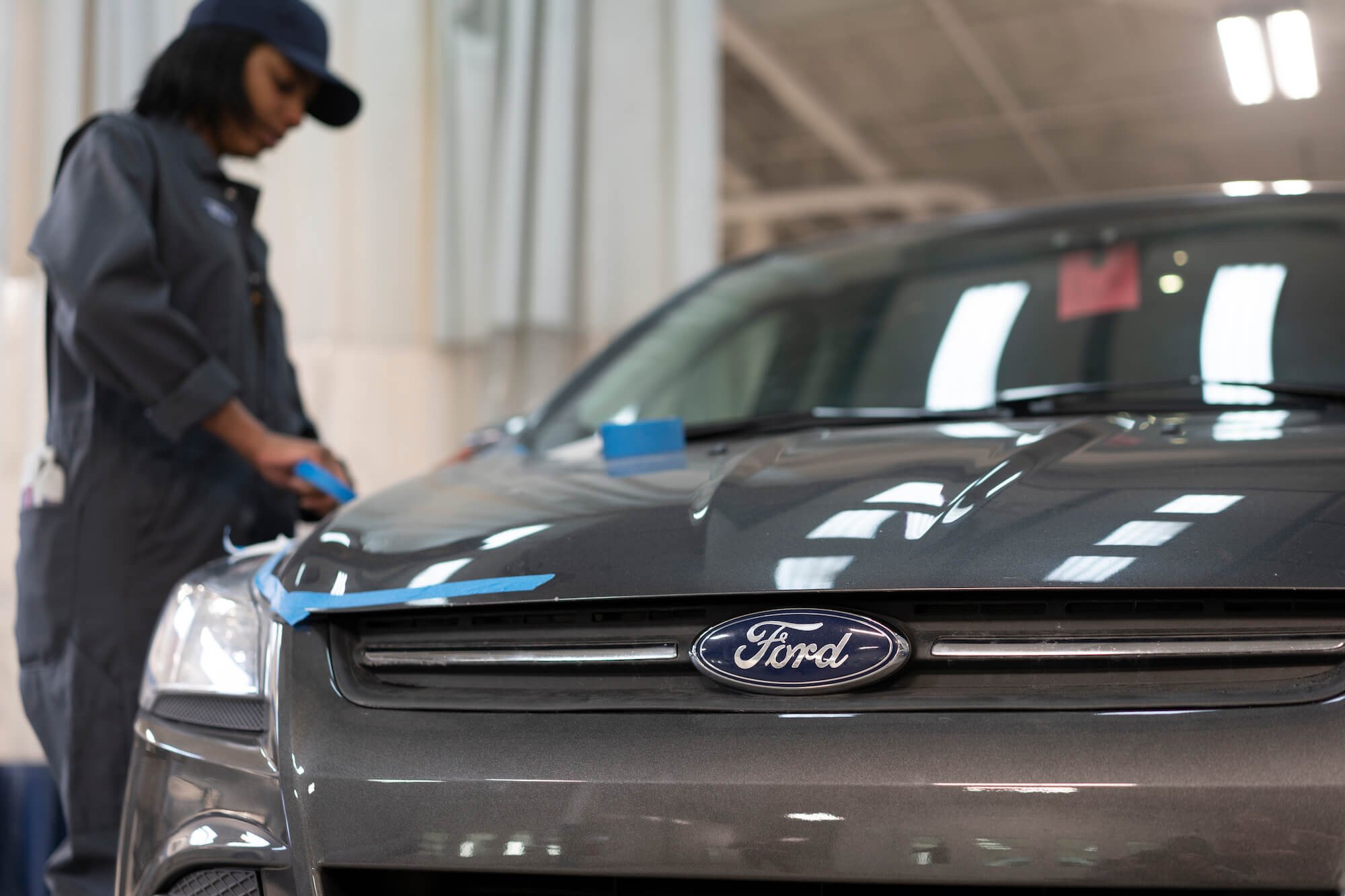 Painting Prep - Body Shop - Mullinax Ford of Vero Beach